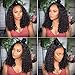 ORIGINAL QUEEN Human Hair Wigs Water Wave 12Inches Wet and Wavy Lace Front Wigs Human Hair Water Wave Frontal Wigs Pre Plucked Lace Front Wigs Human Hair Short Curly Lace Frontal Wigs