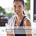 Bluetooth Headphones, Wireless V4.1 Magnetic Stereo Earphones, Suitable for Samsung Galaxy S9, IPX4 Splash Proof Noise Cancelling with HD Mic for Running and Sport - White