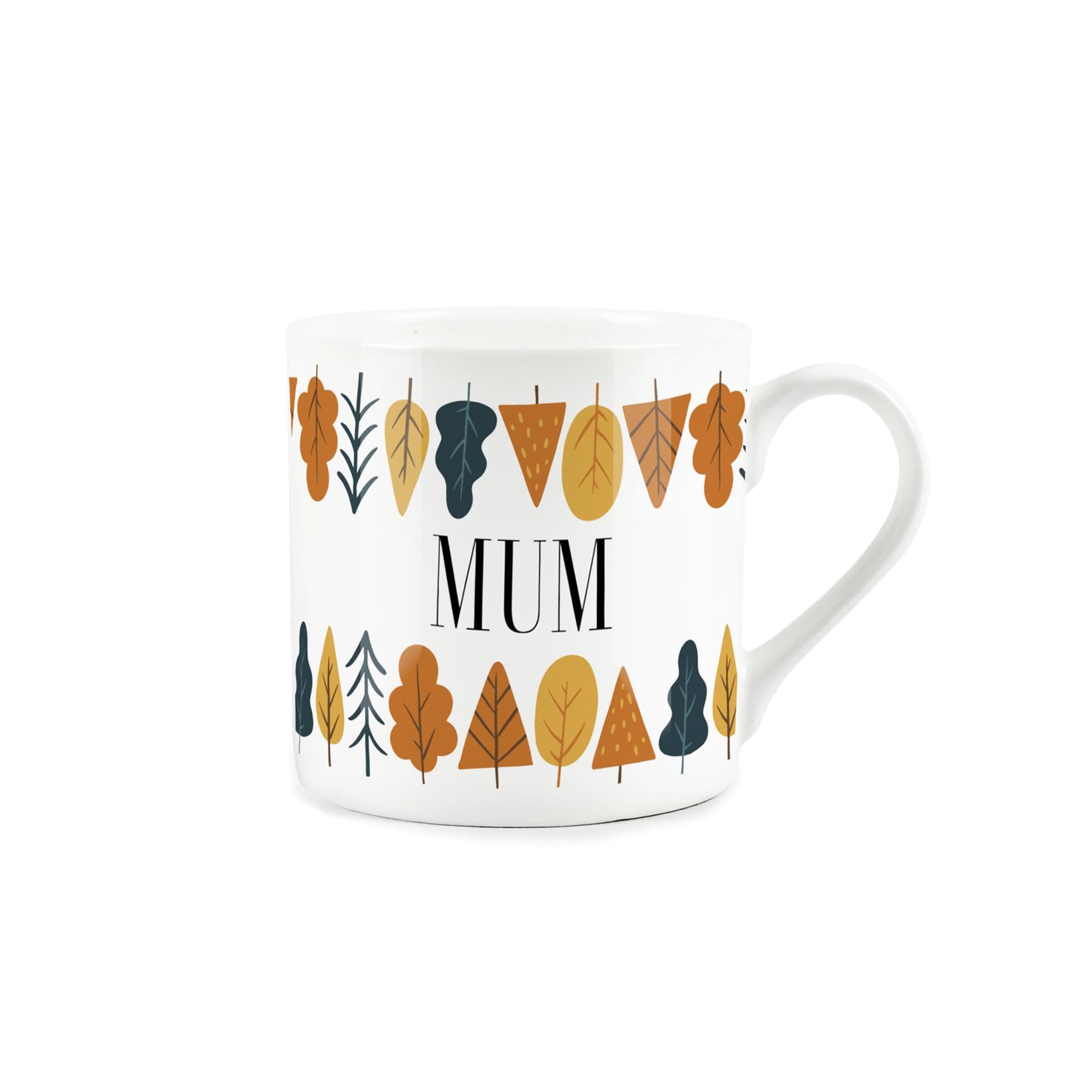 Autumn Trees Mum Mug - Mothers Day Gift for Mums Bone China Mug - Tea/Coffee Hot Drinks Cup Present