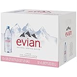 Evian Natural Spring Water (1 L, 12 pk.)