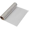 TIMESETL 304 Stainless Steel Woven Wire 120 Mesh - 12"X40" Filter Screen Sheet Filtration Cloth