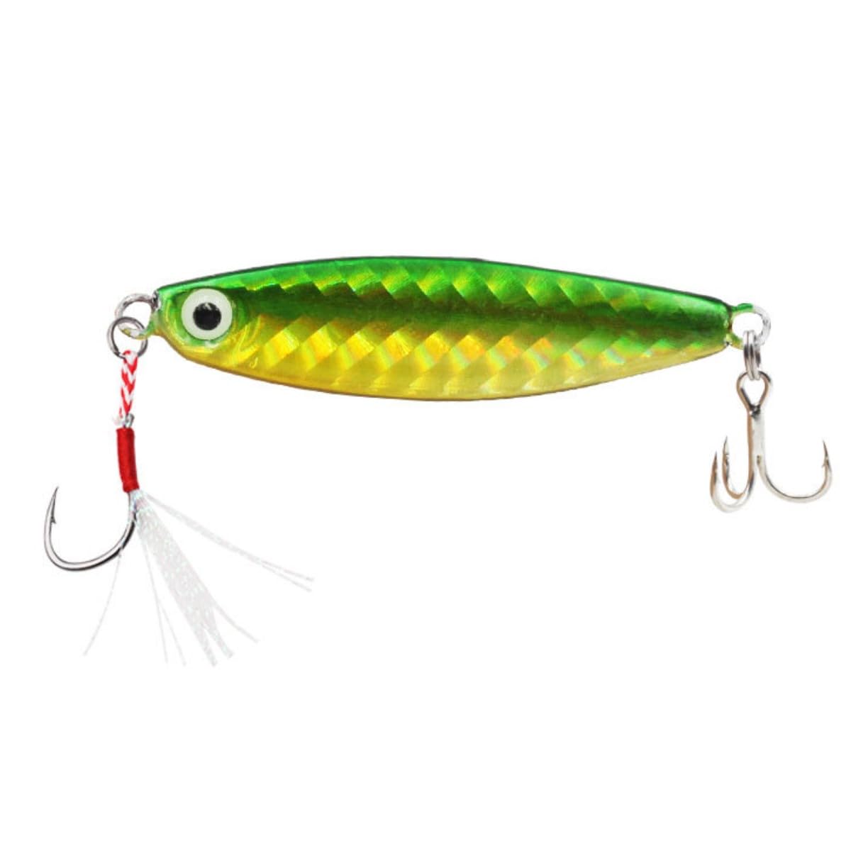 HOUSON Fishing Lure, 4 Pieces Minnow Bait Kit Artificial Bionic Rigid Bait Trout Bait Artificial Bait for Saltwater Freshwater Trout Bass Salmon Fishing 7#