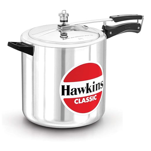 Buy Hawkins Classic Pressure Cooker, 12 Litre, Silver (CL12) Online at Low Prices in India