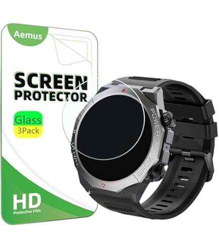 BROTECT Protector Pantalla Cristal Para LIGE Smartwatch 1.6" Protector Vidrio - [Dureza 9H, Anti-Arañazos - View #11