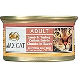 Nutro Max Cat Adult Lamb And Turkey Cutlets Entree Chunks In Sauce Canned Cat Food (Pack Of 24)