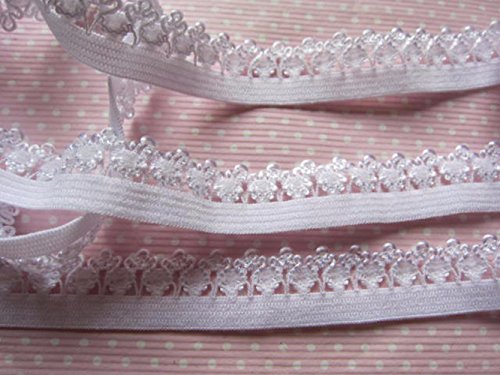YYCRAFT 15 Yards frilly edge stretch 1/2