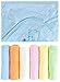 NaturCute Bamboo Baby Hooded Towel and 6 Washcloths Set - Blue