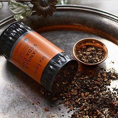 Tea Forte Chakra Organic Black Tea VANILLA VEDA CHAI, 4.23 Ounce Loose
