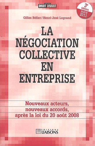 La  négociation collective en entreprise