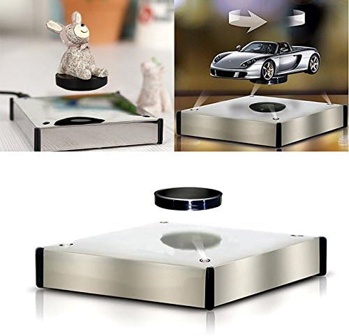 ZoneSmart Rotating Magnetic Levitating Floating Shelf Holder Platform Jewellery Display Flying Base