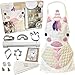 Hapinest Kids Baking Set for Girls Gifts Ages 4 5 6 7 8 Year Old Make and Bake Cookies Unicorn Apron and Cookie Cutters, 14 pieces primary