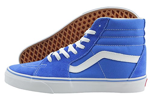 Vans Unisex Adults SK8-Hi Suede/Canvas Fashion Sneakers Imperial Blue/True White, 7