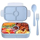 Jeopace Bento Box for Kids Lunch Containers with 4