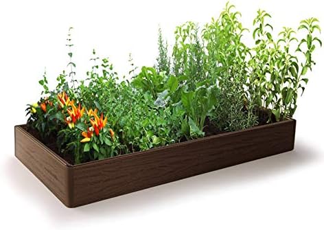 Miracle Grow - Cama de jardín – Plástico WPC Resistente, Maceta ...