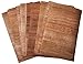 Egyptian Papyrus Aged Brown Blank Paper Set of 10 Sheets for Art Projects Scrapbooking Album Refill Scrolls and Teaching Ancient Hieroglyphic History 8x12in (20x30cm)