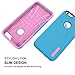TOTU Scratch Resistant Protective Case for iPhone 6S Plus / 6 Plus - Blue / Pink
