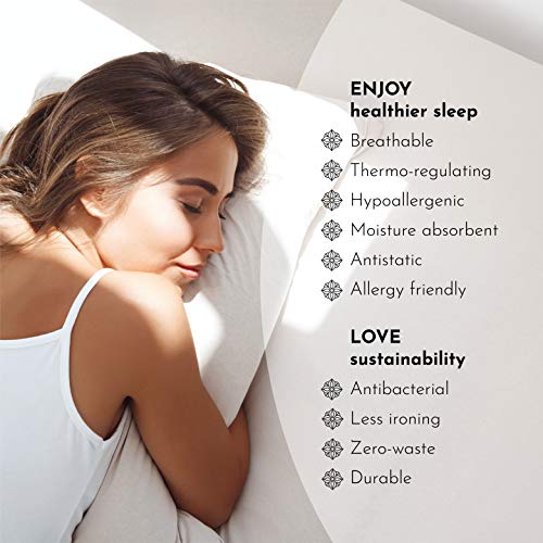 4-Piece-Bamboo-Sheets-100-Organic-Bamboo-Sheets-Luxury-Bamboo-Sheet-Set-Soft-Cooling-Bed-Sheets-Gray-Queen