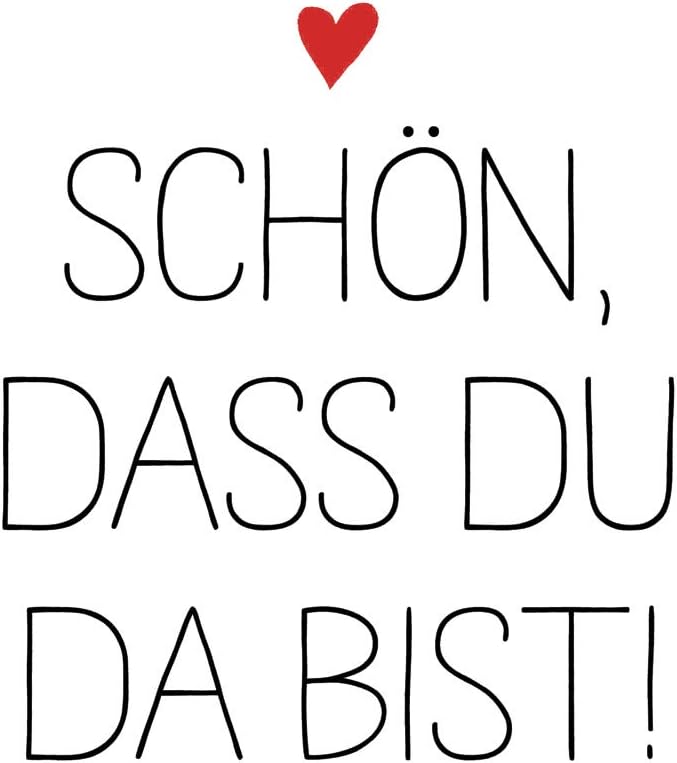 20 Serviette Schön das du da bist Sprüche Gäste Familie Geburtstag