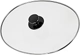Spares2go Universal Large Oval Glass Lid & Knob Handle for Slow Cookers view 3