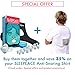 3 in 1 Anti Snoring Devices - Stop Snore Using Nose Vents - Comfortable Sleep Solutions - Chin Strap Included | by Sleepeace