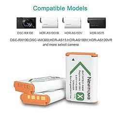NP-BX1 Newmowa Replacement Battery (3-Pack) and