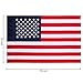 HOOSUN USA Garden Flag, American Garden Flag Embroidered Stars Classic United States Garden Flags Sewn Stripes & Double Stitched 18 x 12 Inch (USA-Embroidered Stars)