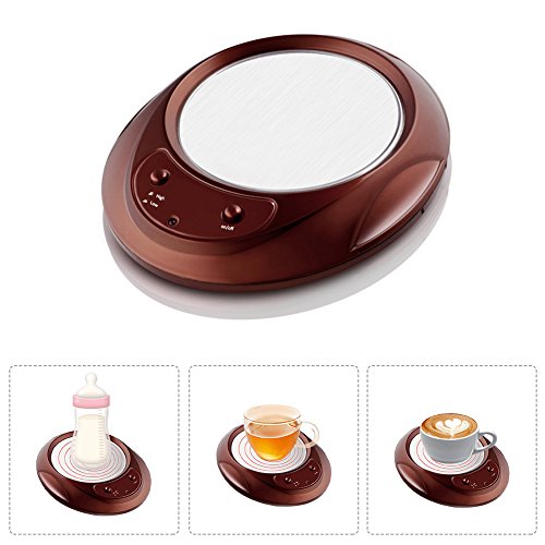 Sundlight Beverage Warmers, 110V Electric Coffee Heater Plate Milk Tea Insulation Mat Heating Base for Home,Office