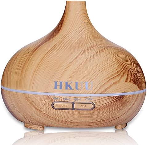 [Christmas Deal - Lowest Price ] Ultrasonic Aromatherapy Diffuser, Cool Mist Humidifier with 7 Changing LED Lights Color for Office Home Study Yoga Spa