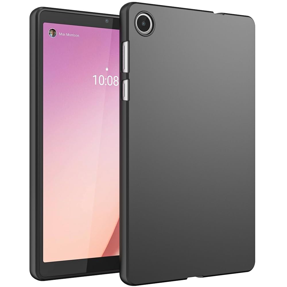 Photo 1 of WOGROO Case for Lenovo Tab M8 4th Gen 2024, Thin and Soft Tablet Protective Cover TB301XU/TB-300FU 8" Tablet, Black
