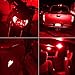 YITAMOTOR 10x Red T10 194 LED Light Bulb 168 158 LED Non-Polarity Car Bulbs for Interior Exterior Lights Map Door Trunk License Plate Lamp
