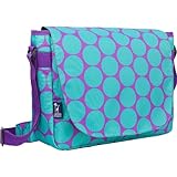 Wildkin Big Dot Aqua Laptop Messenger Bag