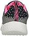 Skechers Kids Burst Ellipse Sneaker, Charcoal/Pink, 1 M US Little Kid