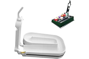 Manual Pool Ball Rack Training Machine, Professional Single Ball Fixed-Point Dispenser, Improves Accuracy & Cue Control, Effi