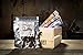 Exotic Meat Crate (Exotic Jerky Gift) Jerky & Meat Sticks Sampler - Comes in a Wooden Crate - Great Gift for Men - Exotic Meat Jerky Gift - Birthday