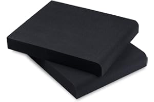 Speaker Isolation Pads, Studio Monitor Isolation Pads suitable for 6.5, 7 and 8 Inches Large Speakers | Reduce Vibrations and