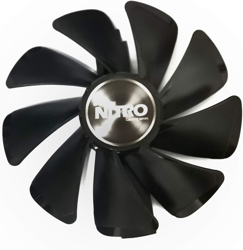 CF1015H12D 95mm Video Card Cooling Fan Replacement for Sapphire Nitro+ RX 470 480 570 580 RX580 / RX570 / RX480 / RX470