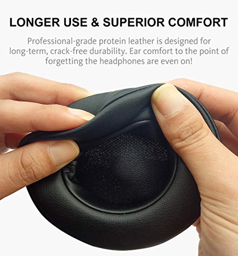 Aipker Replacement Earpads Cushions for Beats Studio 2/3.0 Headphone Wireless (2 PCS/Black)