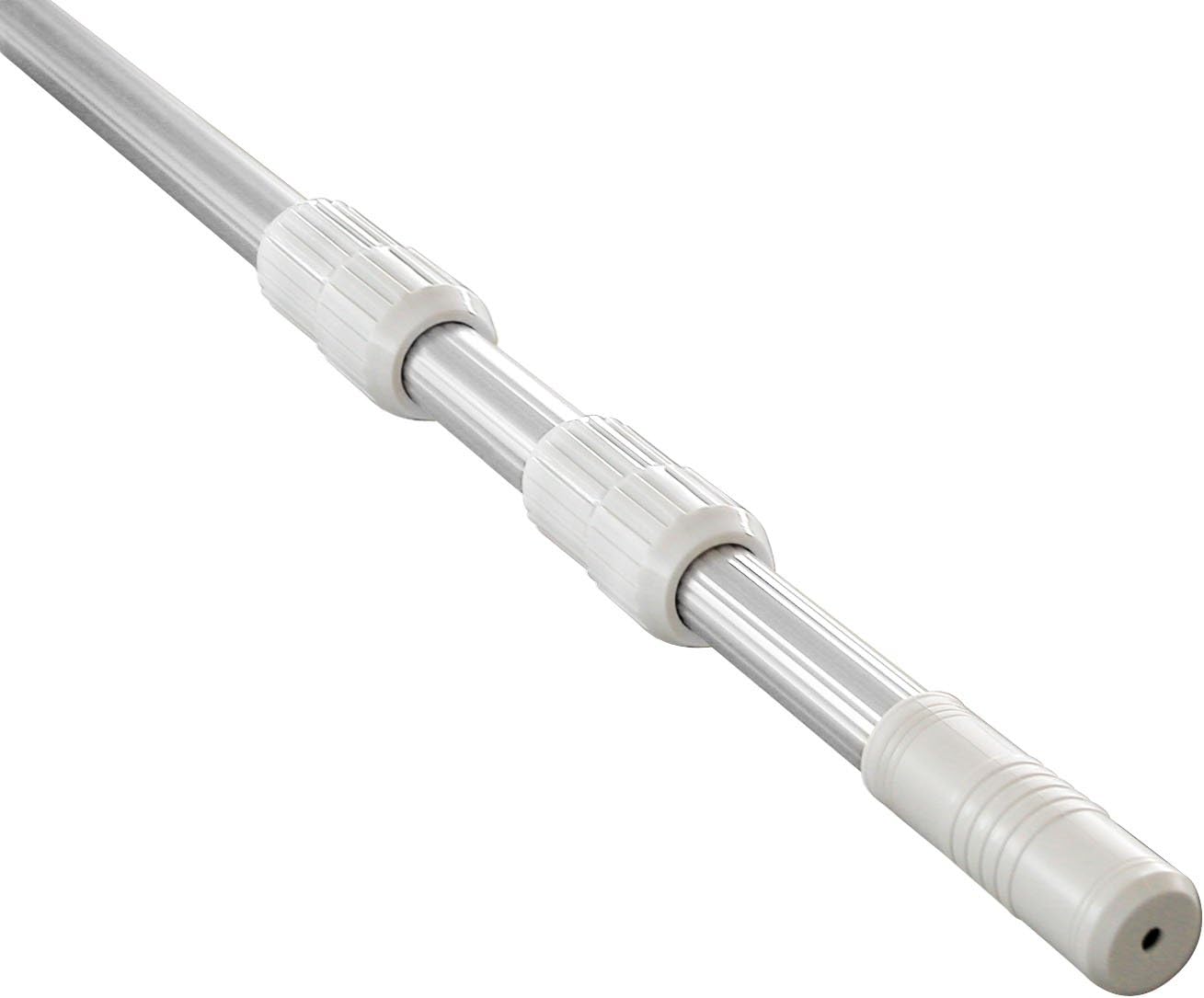 Interline 57600278 Telescopic Pole Eco, 3.60 m, White