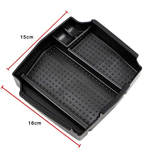Dreamseek Armrest Storage Box Holder for Honda CR-V 2012 2013 2014 2015 2016 Central Console Glove Tray