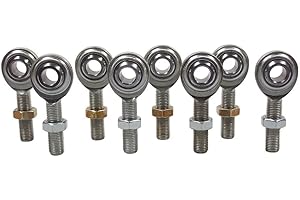 QS Components 3/8 X 3/8-24 Economy 4-Link Rod End Kit, Rod End, Heim Joint