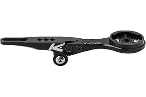 K-Edge | Integrated Handlebar System Bicycle Computer Combo Mount | for Garmin GPS Devices | Black