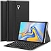 CHESONA Samsung Galaxy Tab A 10.5 Case with Keyboard, Detachable Wireless Keyboard PU Leather Slim Folio Stand Cover Case for Samsung Galaxy Tab A 10.5 Model SM-T590/T595 2018 Release Black