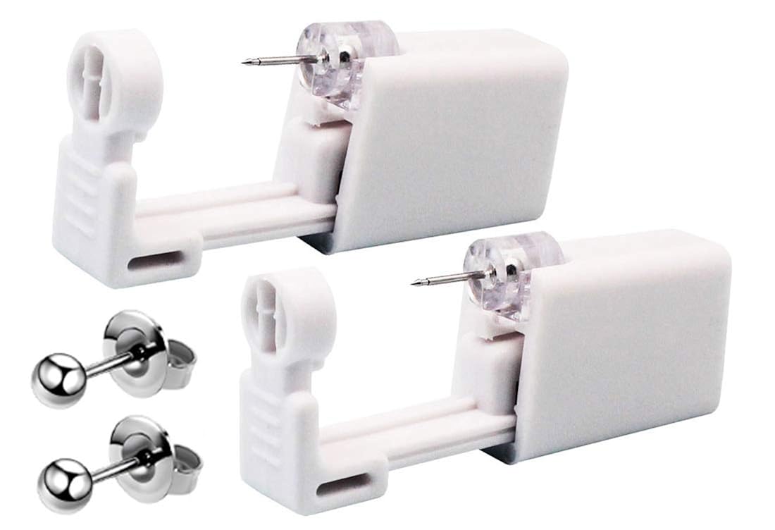 Self Ear Piercing Gun Ear Piercing Gun Kit Nose Piercing Gun Disposable