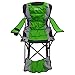 Outdoor Quad Camping Chair - Lightweight, Portable Folding Design - Adjustable Footrest, Cup Holder, Storage Carrying Bag – Durable Material, Steel Frame - by GigaTent