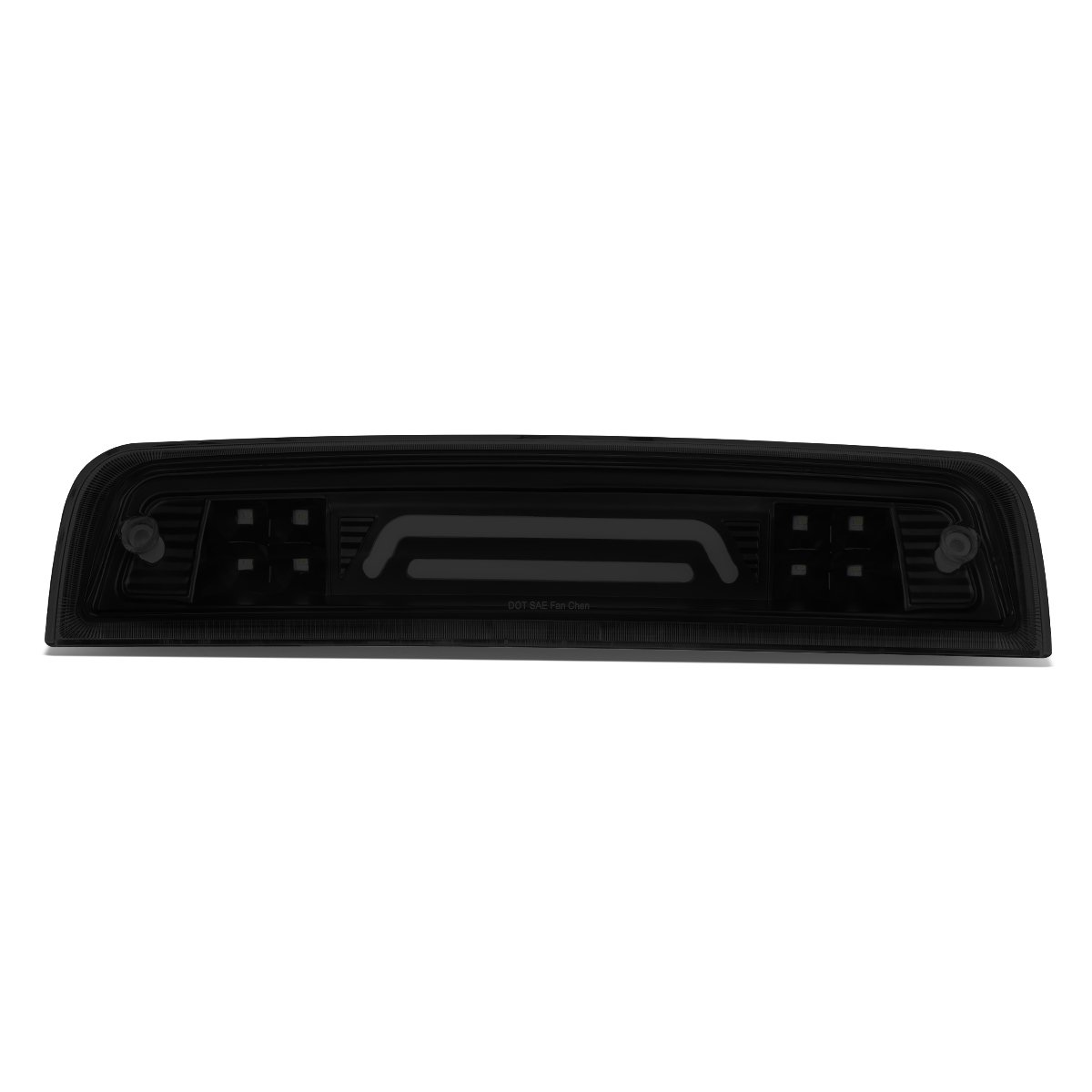 DNA MOTORING 3BL-DRAM09-3D-LED-BK-SM Black Housing 3D LED High Mount 3rd Third Brake Light [Compatible with 09-17 Dodge Ram 1500/10-17 Ram 2500 3500]