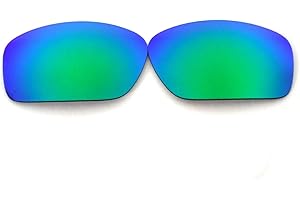 GALAXYLENSE Galaxy Replacement Lenses For Oakley Valve Green Color Polarized