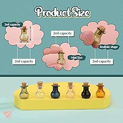 20 Pieces Spell Jars Tiny Bottles with Cork Small