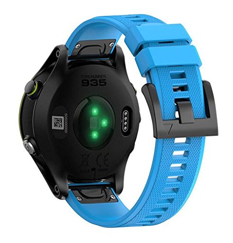 Becoler Soft Band Strap, Quick Release Watch Strap Smart Watch Band for Garmin Forerunner 944