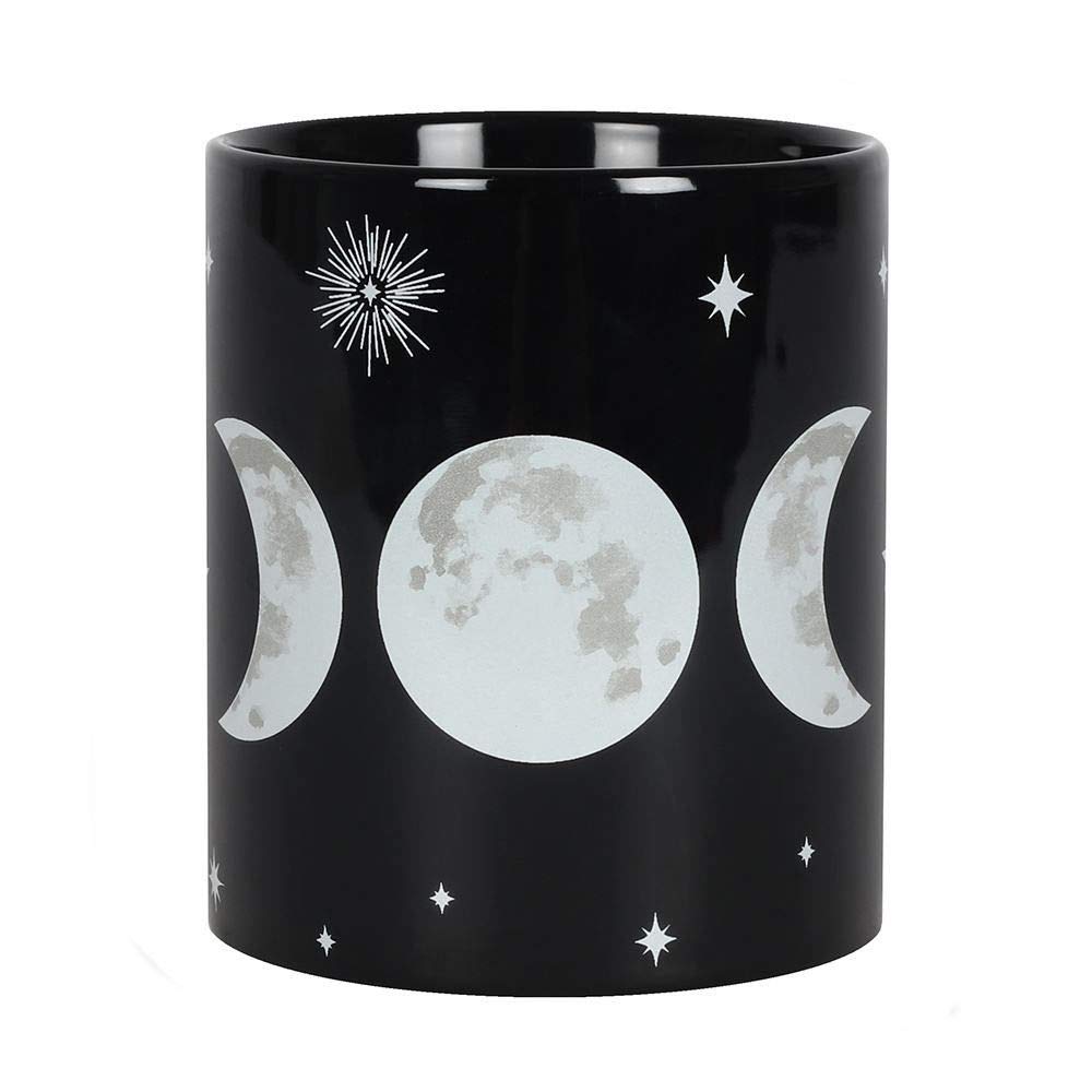 Spirit of Equinox Triple Moon Mug,Black