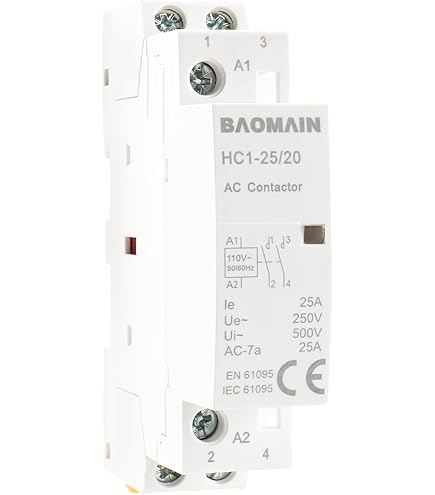 Amazon.com: Miller 258661 Contactor, Def Prp 75A 3P 24Vac Coil w
